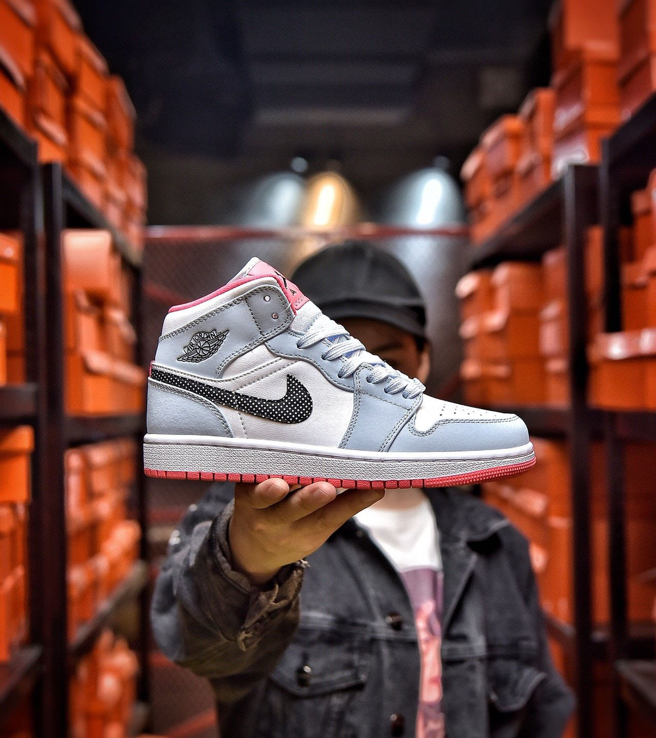 jordan 1 mid ice blue