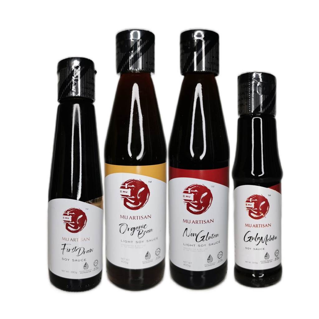 [Bundle of 4] Mu Artisan Soy Sauces Shopee Singapore