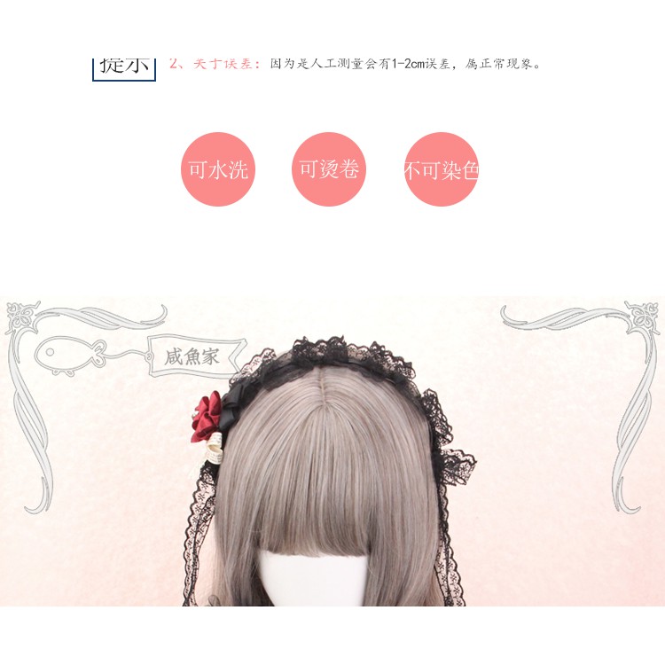 Image of Lol-150 wig daily lolita korea kpop cosplay Long wavy ash brown #5