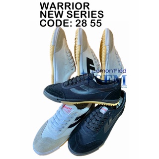 Image of Warrior School Shoes 28A 55H 27A Mix Color Men Lady Kid Sneaker Canvas White Black Indoor Outdoor Sport Badminton Takraw