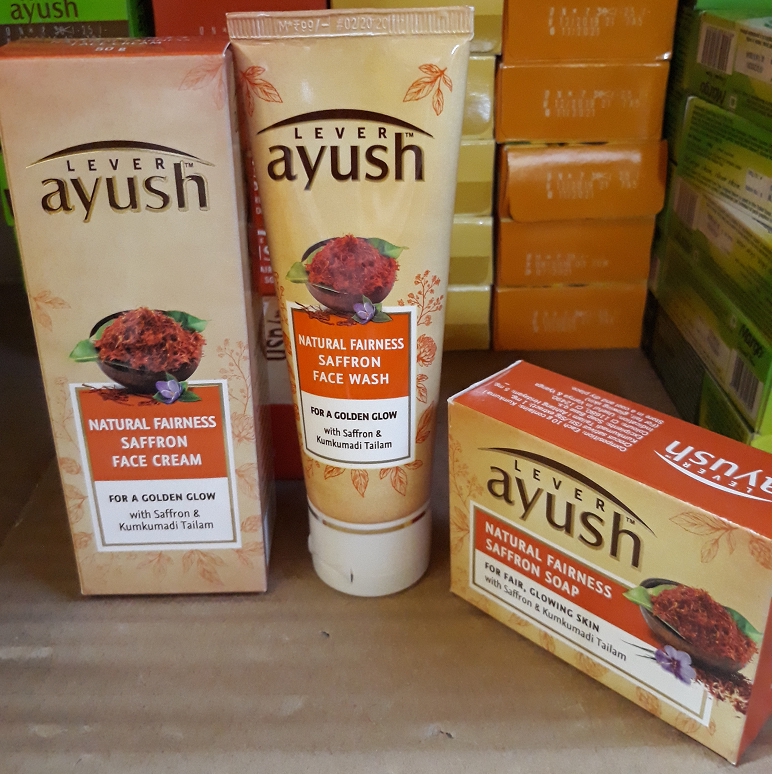 ayush natural fairness saffron face cream