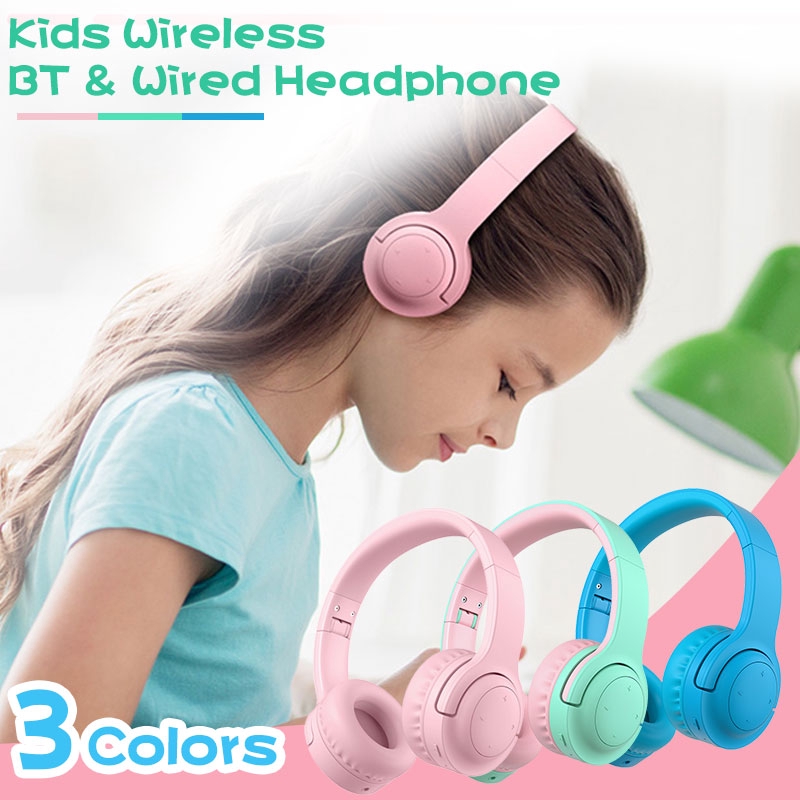 kids wireless headphones with microphone
