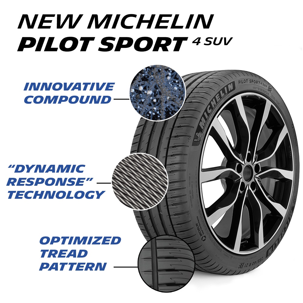 Michelin Tyres Pilot Sport 4 Suv 17 18 19 20 Inch Shopee Singapore