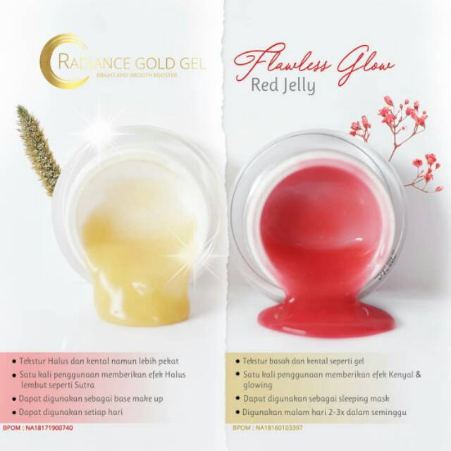 Ms Glow Red Jelly Ms Glow Radiance Gold Shopee Singapore