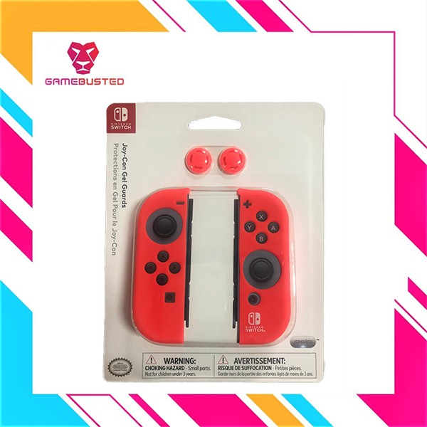 Nintendo Switch JoyCon Gel Guards Neon Shopee Singapore