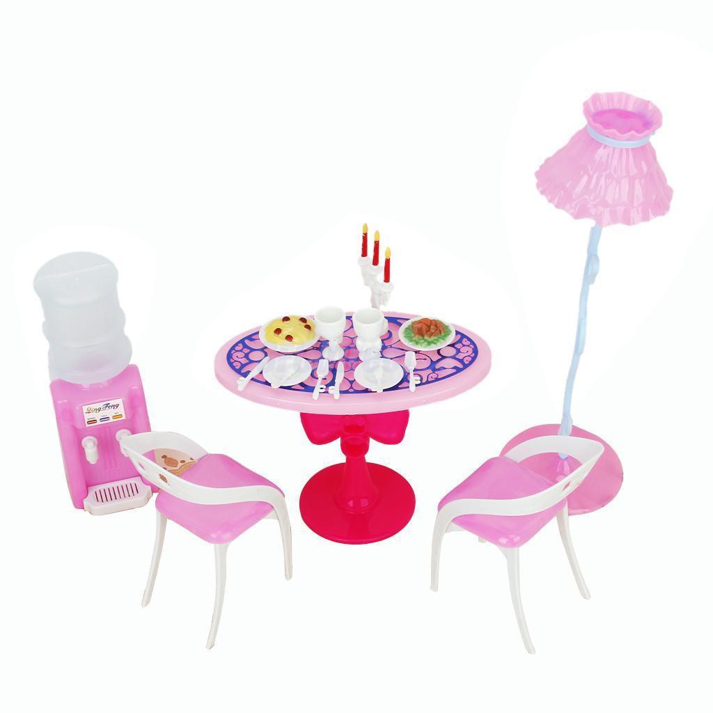 barbie dining room set