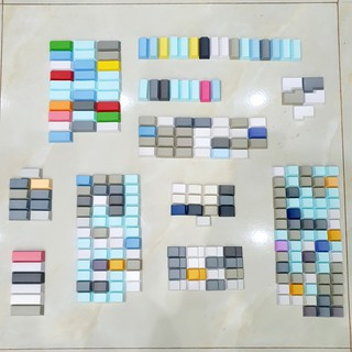 Keycap Odd 1,25U 1,5U 1,75U 2U 2,25U 2,75U 3U CHERRY Profile Blank Clear Multi-Color PBT Material