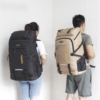 【Ready Stock】SENYAO Large Capacity Sports Gym Backpack 80L 60L Large Travel Duffel Bag for Men Women waterproof Multi-Functional Backpack for Outdoor Mountaineering Hiking