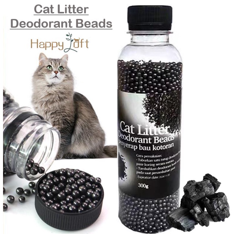 [SG SELLER] Cat Litter Deodorant Beads Charcoal Deodorizer Odor Control