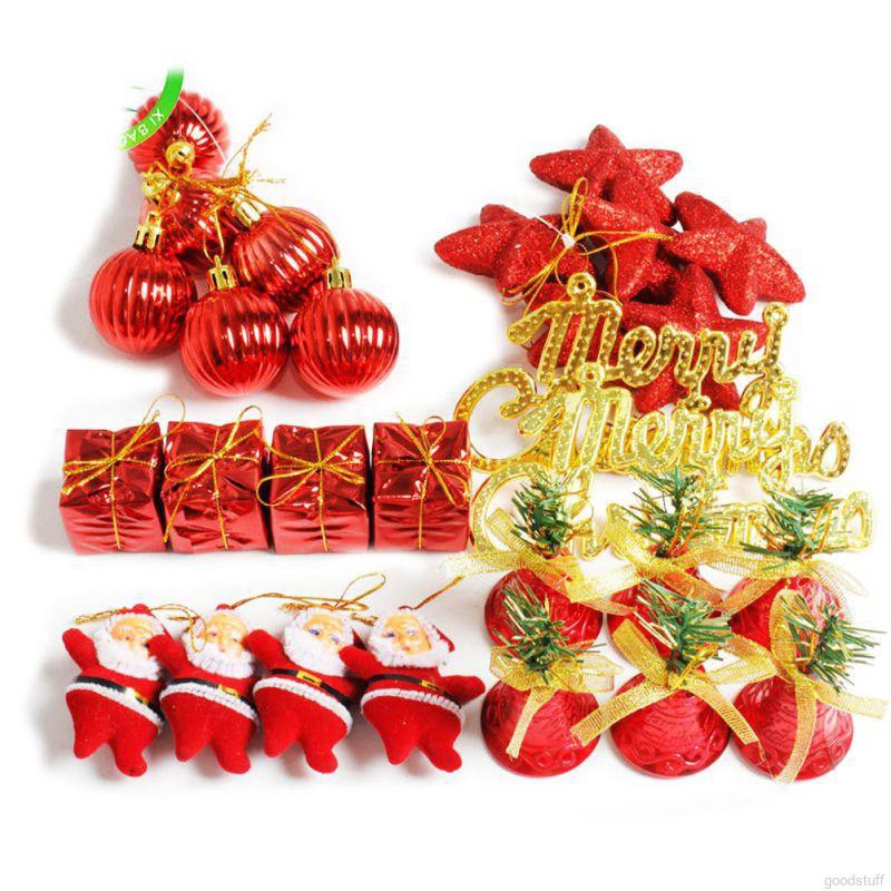 Goodstuff 28 Sets Of New Christmas Tree Decorations Pendant