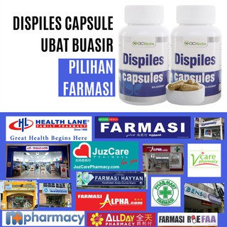 Ubat Buasir Dispiles Lulus Kkm & Halal (30 Seeds)  Shopee Singapore