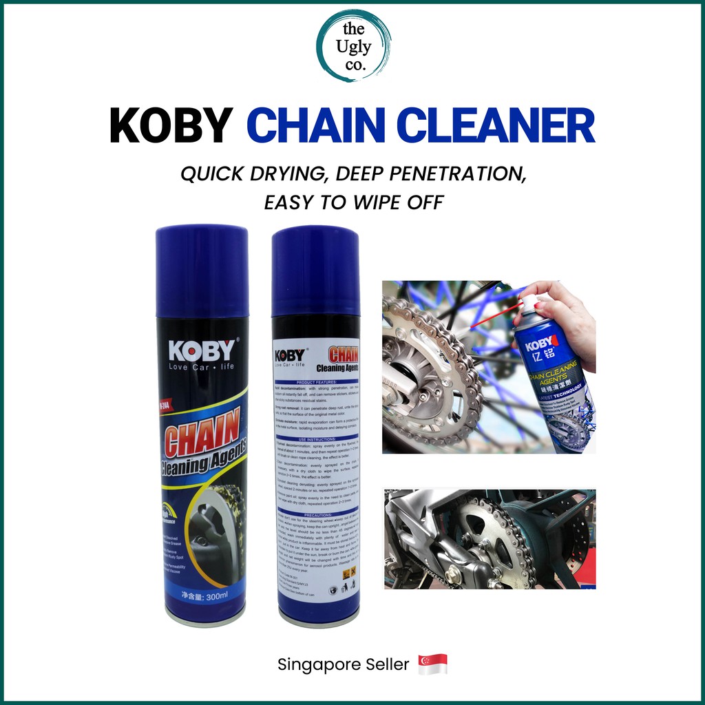 Chain Cleaner Spray 300ml Koby M244 for Motorcycle, automotive chains