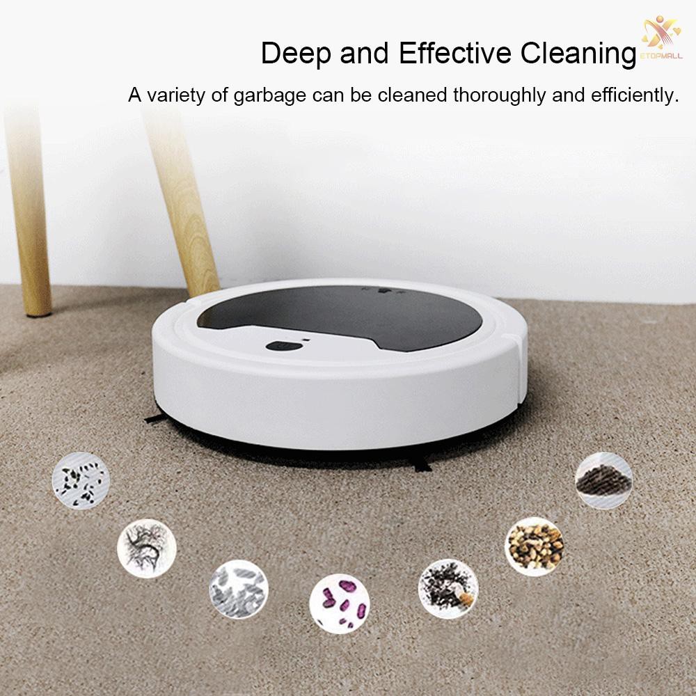 Ready E T Electric Robotic Vacuum Cleaner Rechargeable
