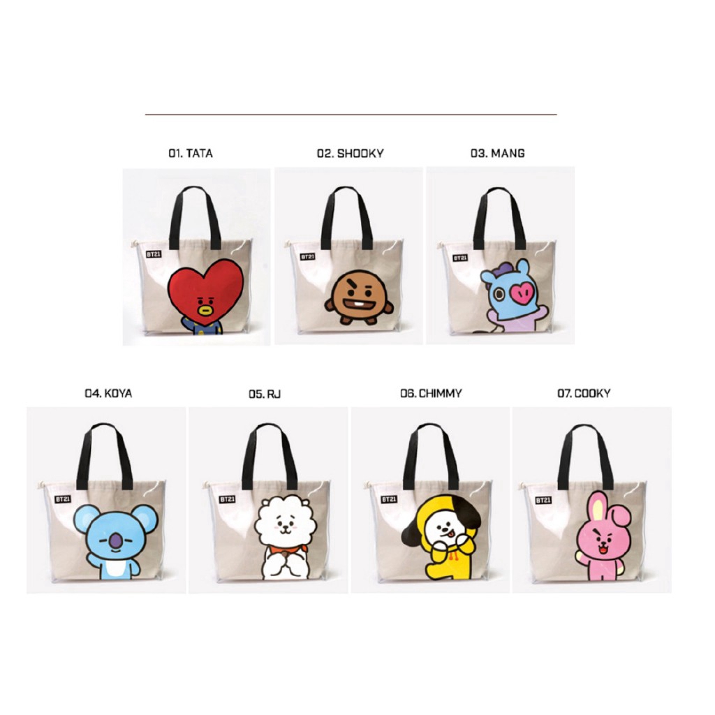 bt21 messenger bag