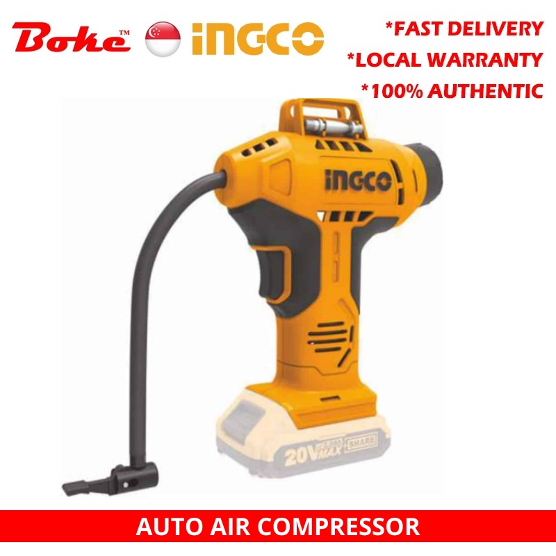 INGCO CACLI2001 LithiumIon auto air compressor NO battery and charger