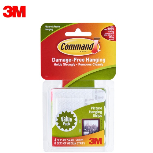 3M Value Pack 17203VP Promo Small Medium Picture Hanger