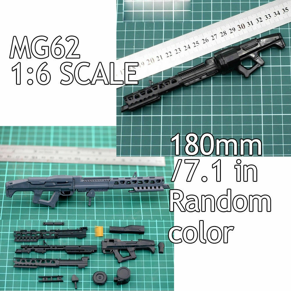 1 6 Scale Avatar Mg62 Gun Model Puzzles Building Brick Gun Weapon Action Figure Shopee Singapore