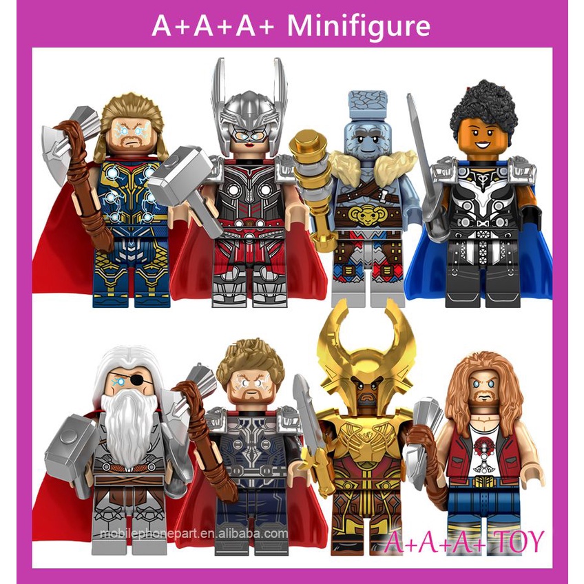 KF6161 Marvel Avengers Superhero Thor Valkyrie Korg Odin Borson ...