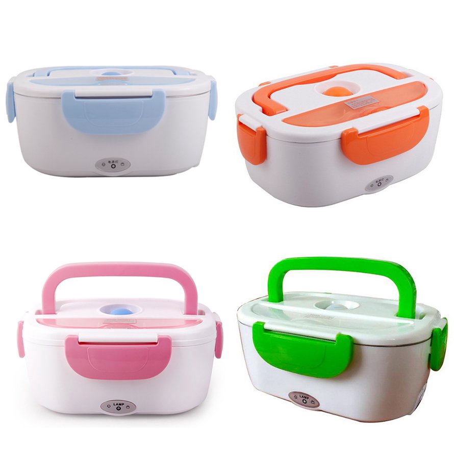 Electric Lunch Box Stainless Steel Split Electronic Portable Lunch Box