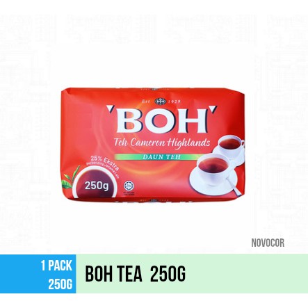 Boh Tea Cameron Highland Tea Packet Tea Leaves 250g Shopee Singapore