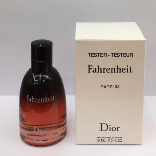 fahrenheit parfum tester