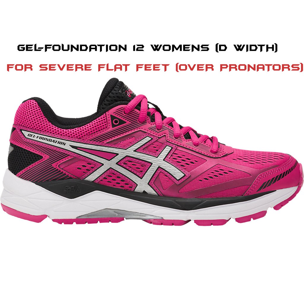 asics gel foundation 12 rose