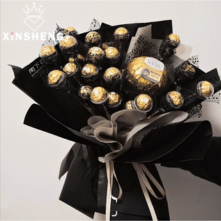 A set of chocolate bouquet packaging DIY combination decoration Valentine's day birthday gift
