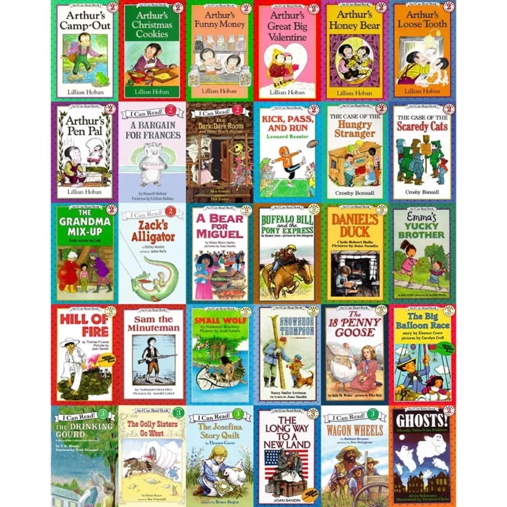 I Can Read -30 Books (Level 2 & 3) | Shopee Singapore