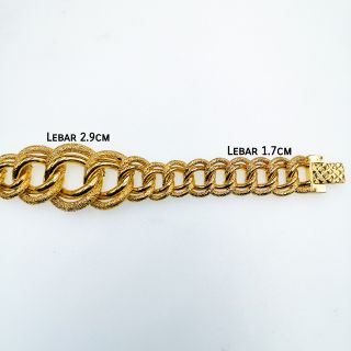 Elena Emas  Korea Bracelet Gelang  Tangan Coco Perut Ular  