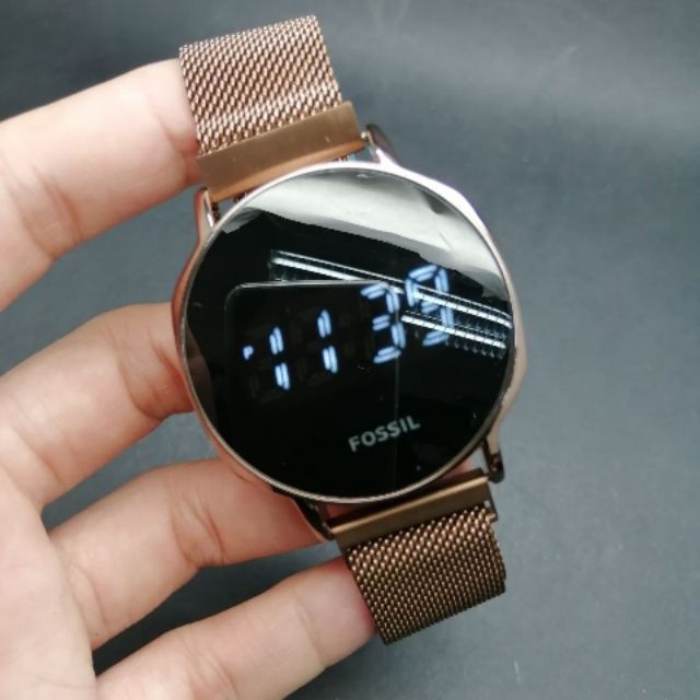 fossil touch screen watches