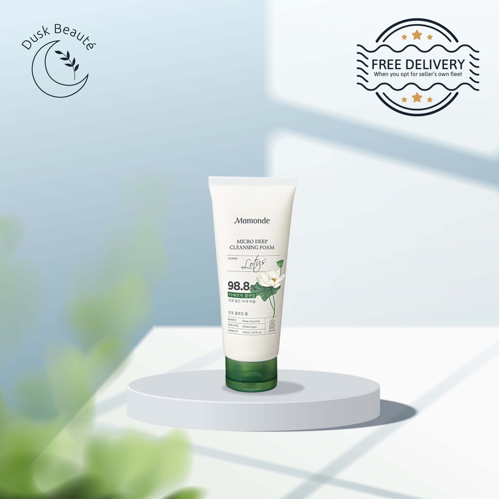 mamonde micro deep cleansing foam
