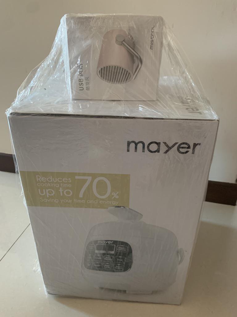 Mayer 1.6L Mini Pressure Cooker MMPC1650 Shopee Singapore