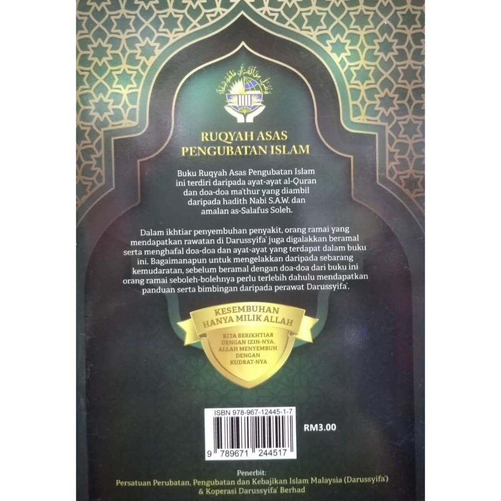 Buku Perubatan Islam Dato Haron Din  Malaynews33