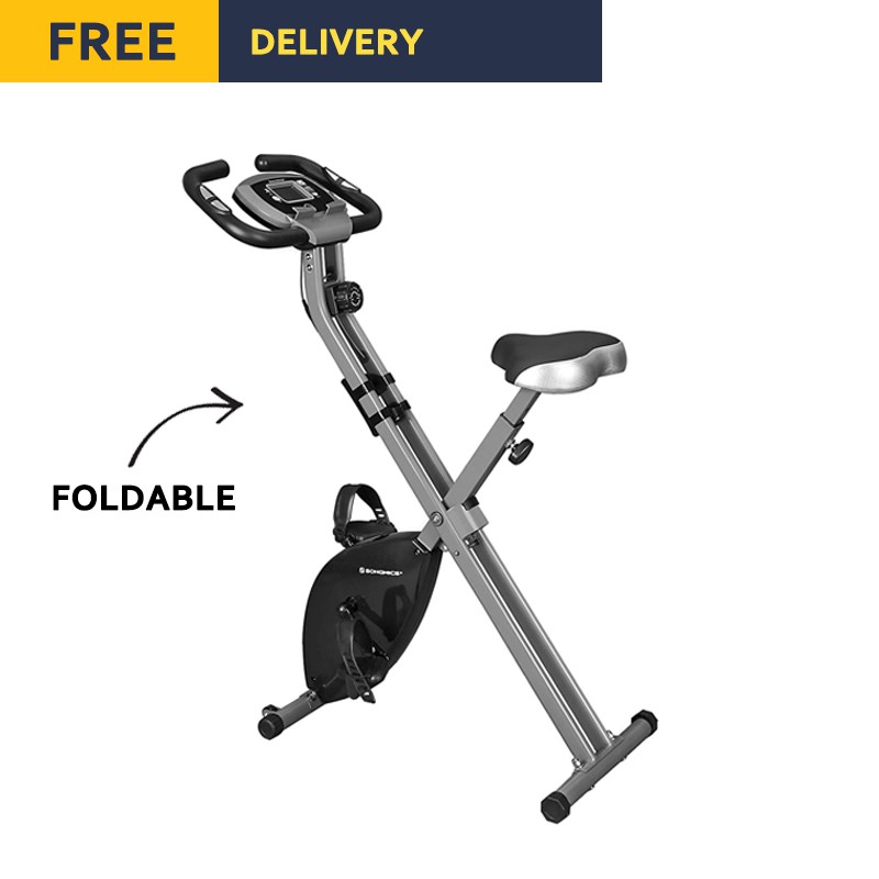 folding exercise bike