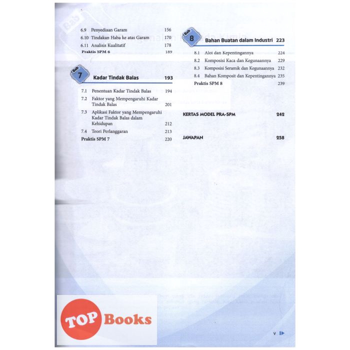 Topbooks Pelangi Focus Spm Chem Level 4 Kssm Shopee Singapore