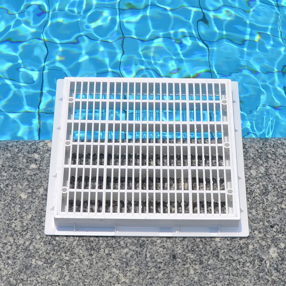 Zoomfashion 25 4x25 4cm Swimming Pool Square Main Drain Cover