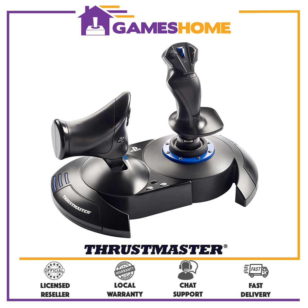 Thrustmaster T.Flight Hotas 4 Flight Stick (PC/PS4) Shopee Singapore