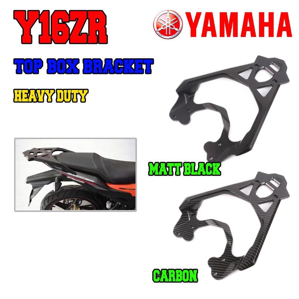 YAMAHA Y16 Y16ZR EXCITER 155 REAR RACK TOP BOX HEAVY DUTY LUGGAGE MONORACK TOP BOX SUPPORT