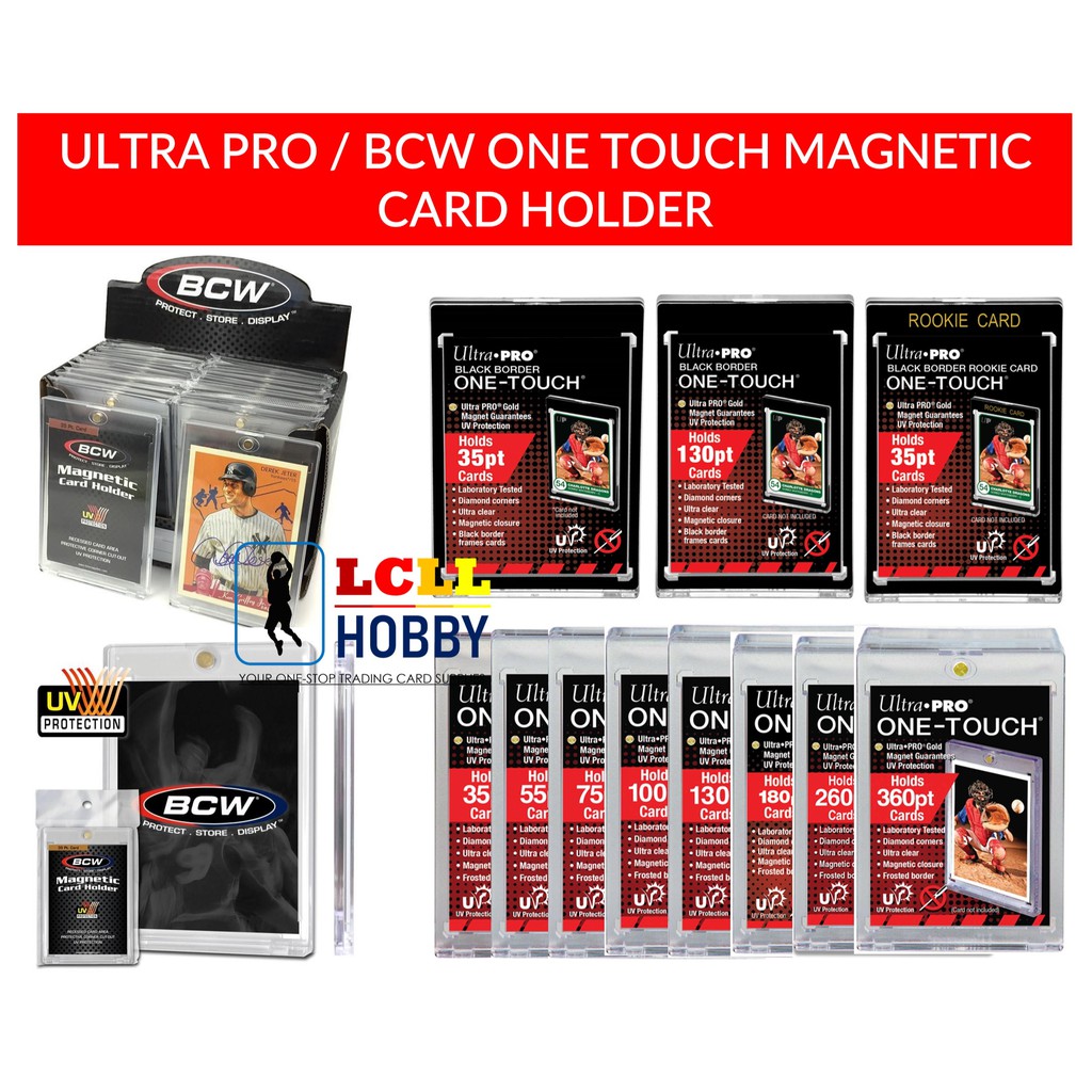 Ultra Pro One Touch Magnetic Trading Card Holder 35/55/75/100/130/180/260