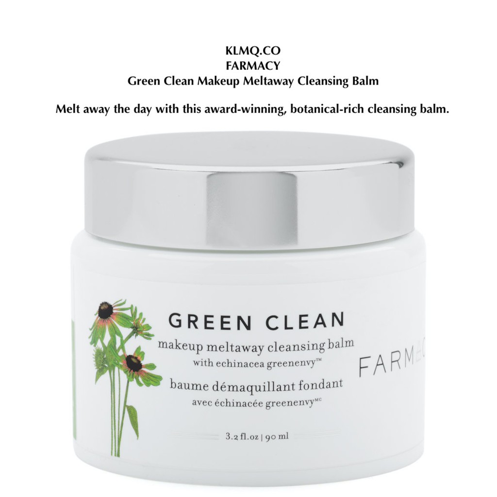 FARMACY Green Clean Makeup Meltaway Cleansing Balm Shopee Singapore