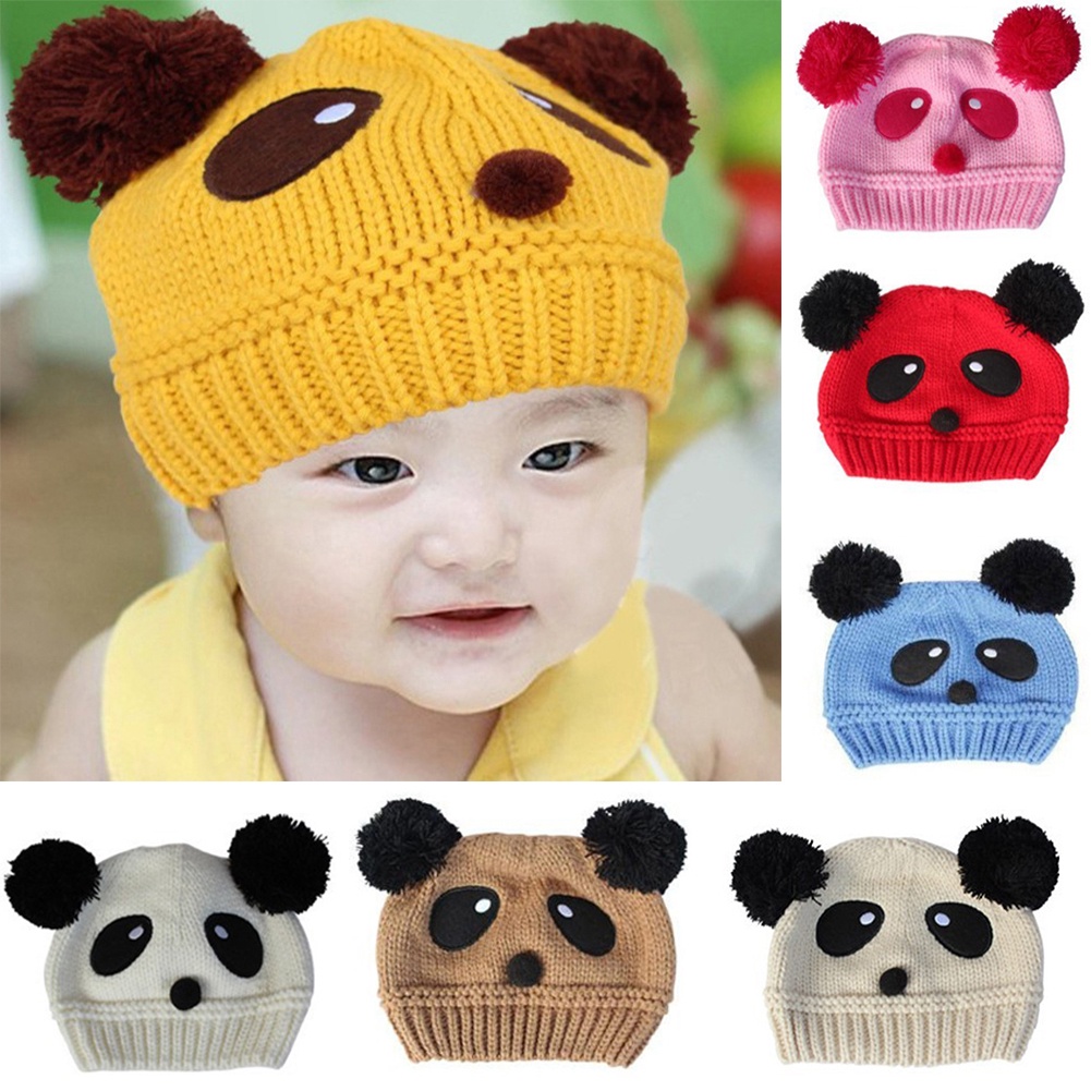 panda cap for baby