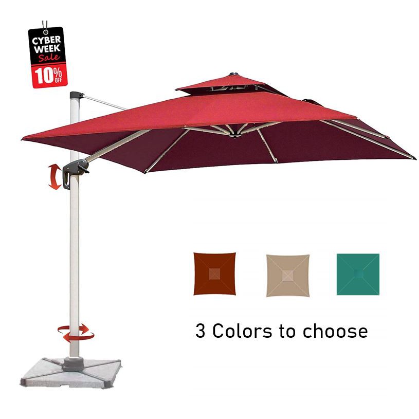 square patio umbrella