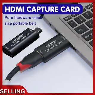 Mini 4K 1080P HDMI to USB 2.0 USB2.0 Video Capture Card Phone Game Recording Box for PC Youtube OBS DVD Live Broadcast MOLI