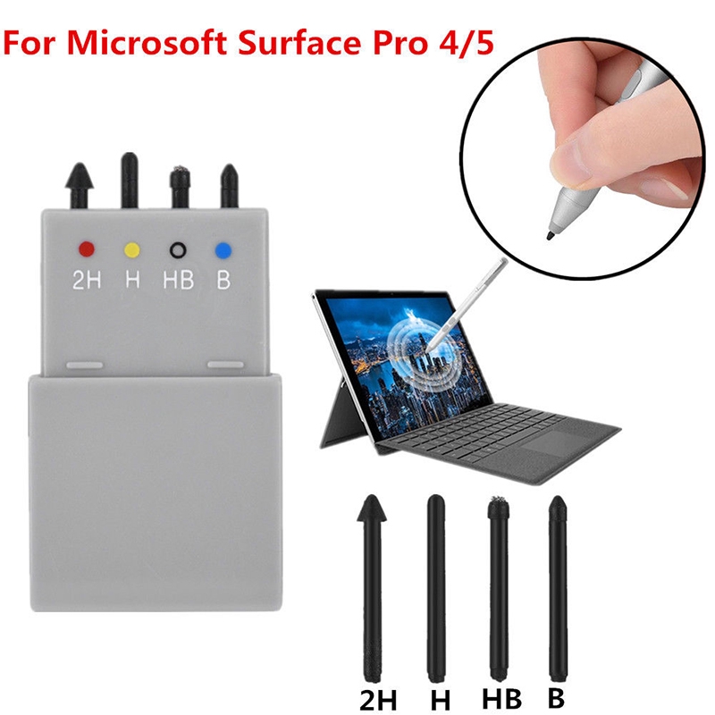 Pen Tip Kit 2h H Hb B For Microsoft Surface Pro 4 5 Stylus Touch Pen Hot Sale Shopee Singapore