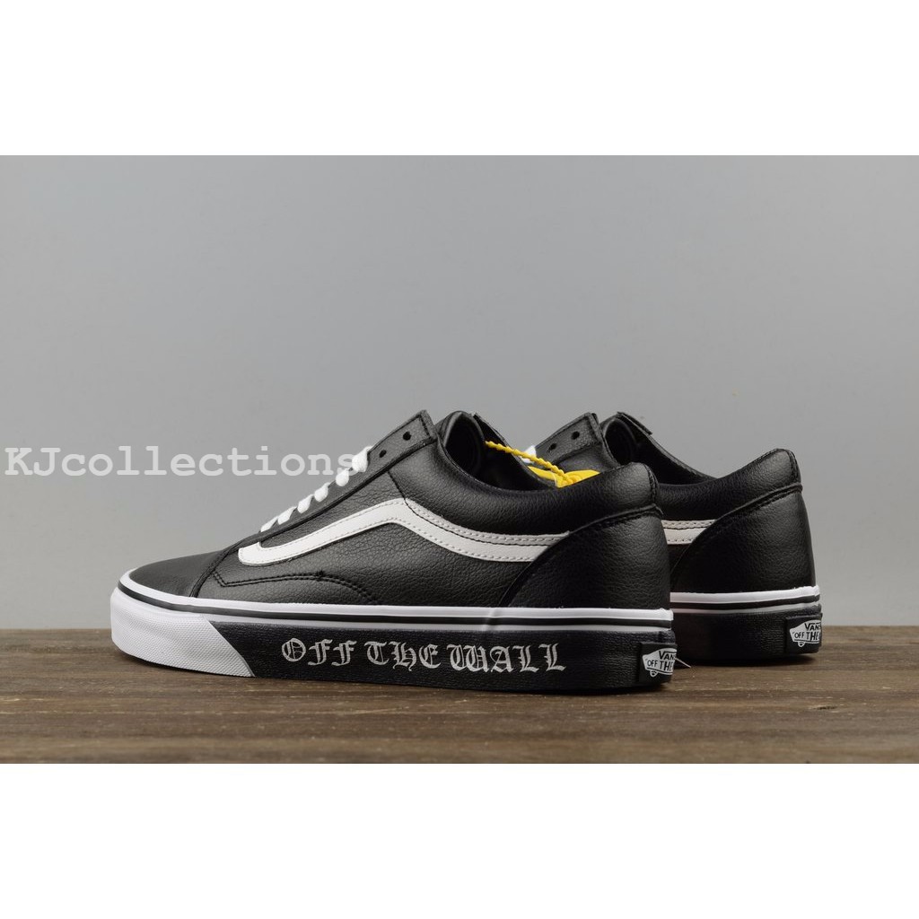 vans off the wall leather