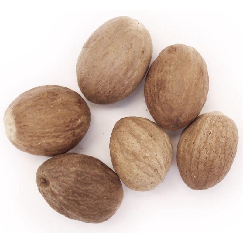 Indian Spice Nutmeg Whole 3 5oz Free Shipping Cst Shopee Singapore