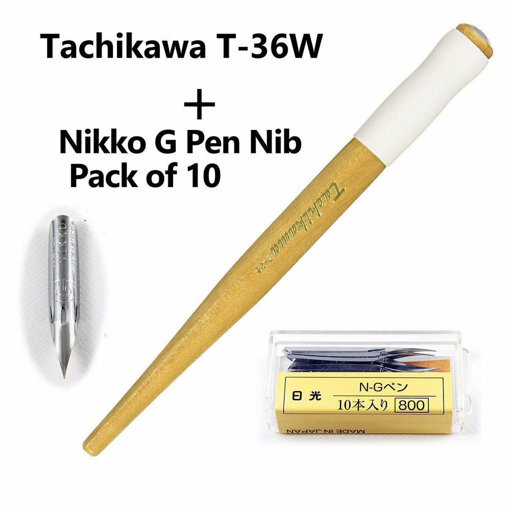 Tachikawa Ic Pen Nib Holder T 36w Nikko Manga G Pen Nib Pack Of 10 Singapore