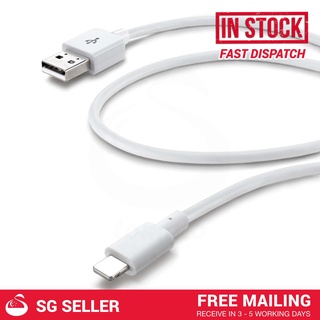 [SG Seller] 0.2m/1m/2m 2.4A Charging Cable compatible with IPh IPd Device