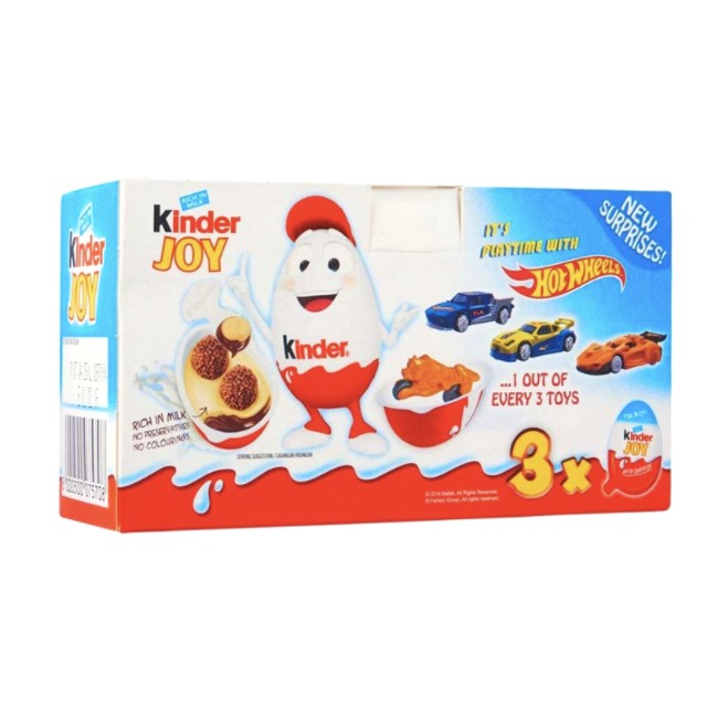 kinder joy chocolate eggs