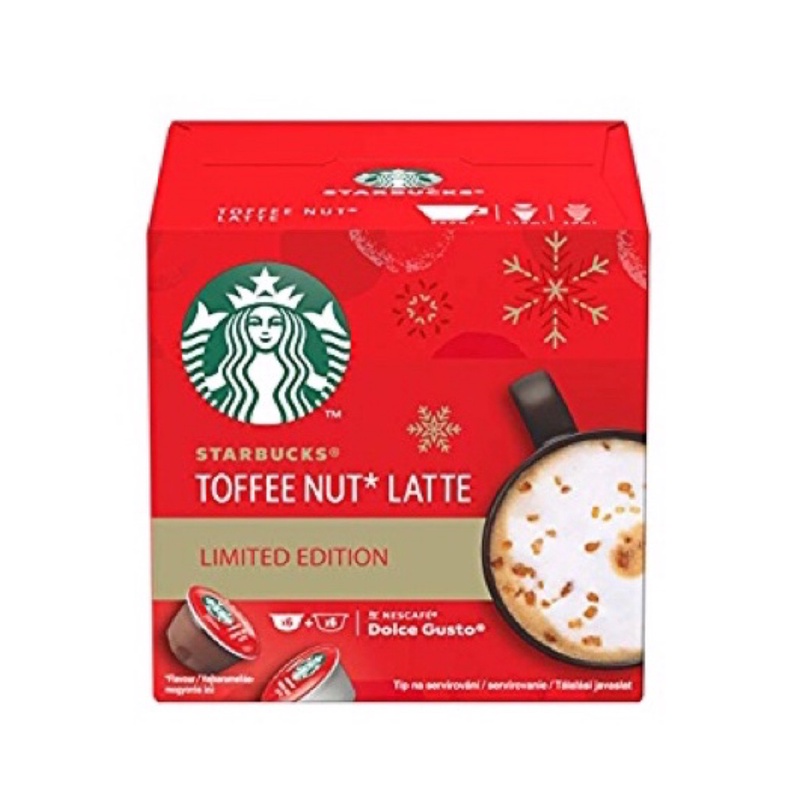 Starbucks Toffee Nut Latte Dolce Gusto Capsules Shopee Singapore